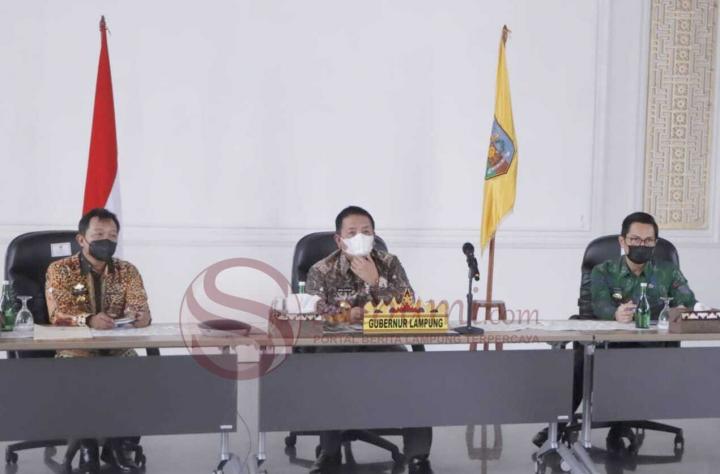 Gubernur Arinal Djunaidi Hadiri Acara Peresmian Peluncuran Sistem Online Single Submission (OSS)